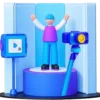 360 video booth 300
